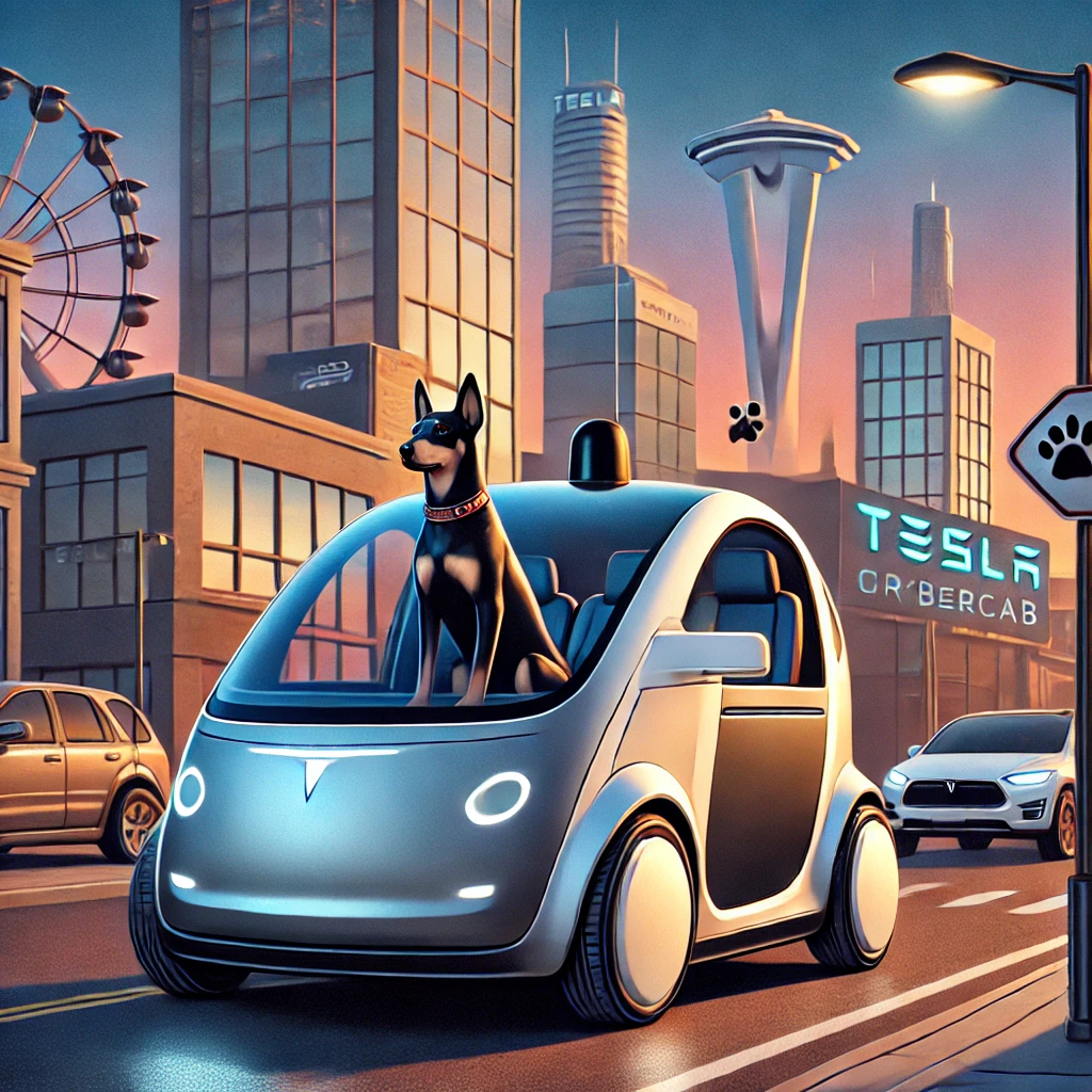 Scoop Sparky’s Doggone Take on Tesla’s Cybercab: A Stupid Toy Idea for Dogs AND Humans